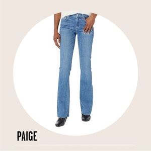 NEW PAIGE Women's Light Blue Flare Jeans